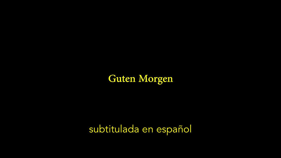 GUTEN MORGEN subtitulos en español
